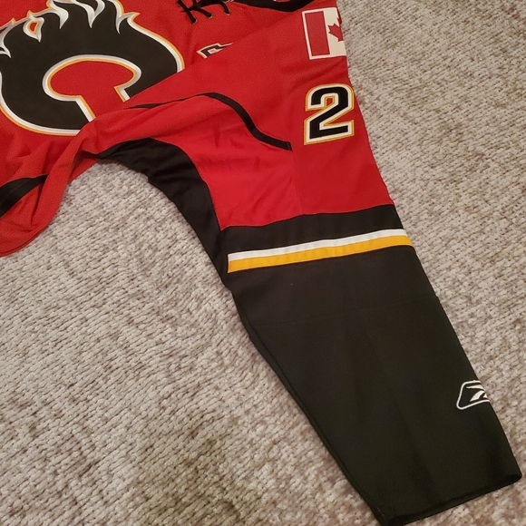 NHL Reebok Curtis Glencross Calgary Flames Home Premier Jersey - Picture 6 of 10